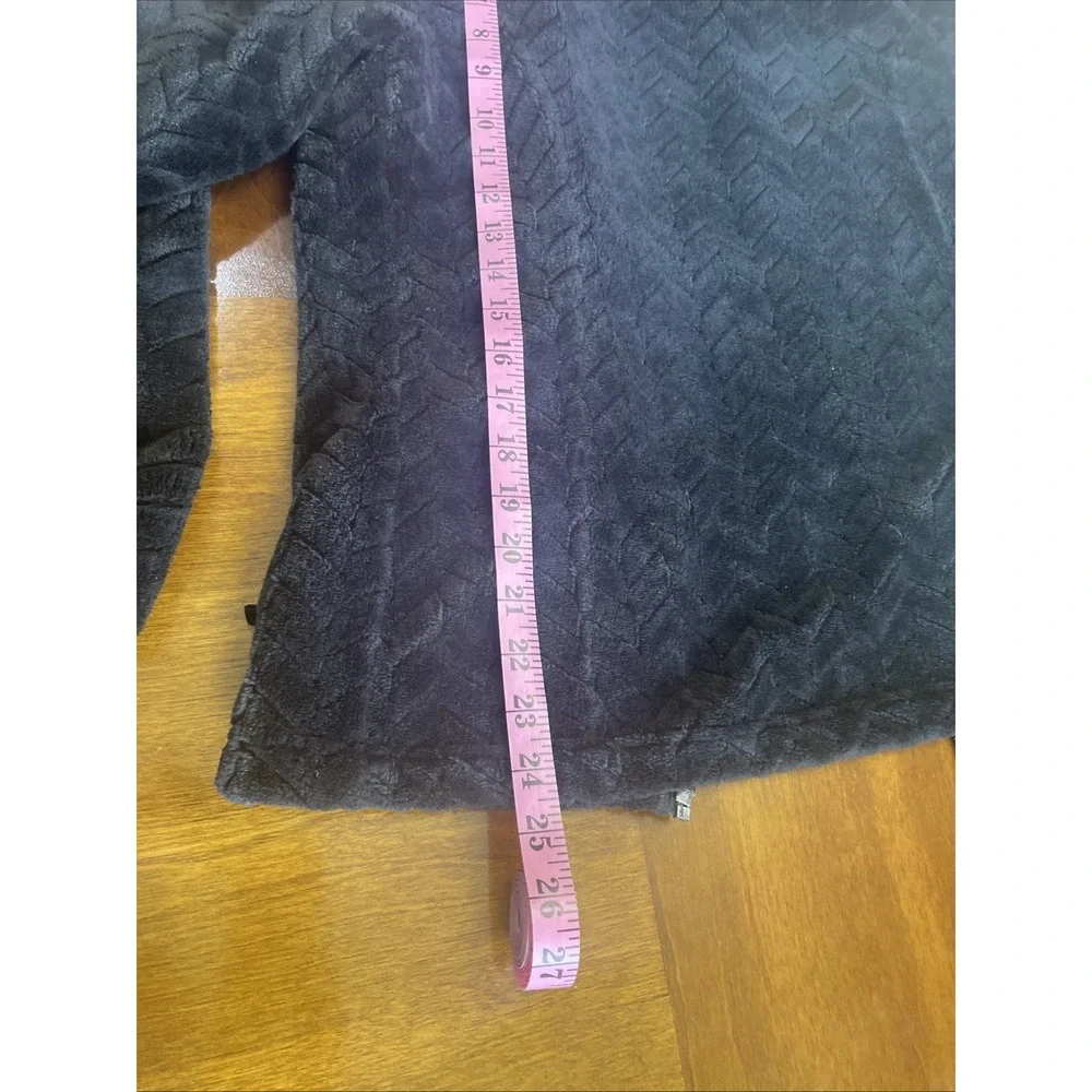 Free Country Velour Jacket Full Zip Fleece Women's Size Medium